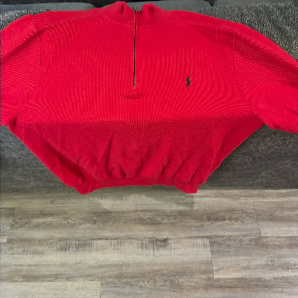 Polo Pullover Half Zip - image 3